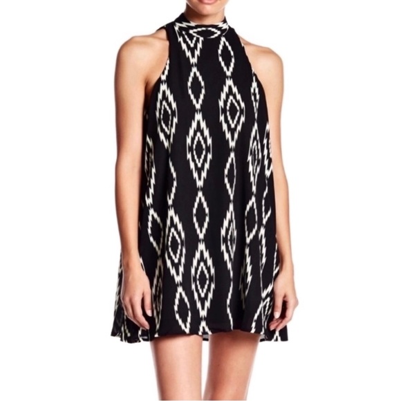 Show Me Your MuMu Dresses & Skirts - NEW SHOW ME YOUR MUMU BLACK TRIBAL PRINT MINI DRESS